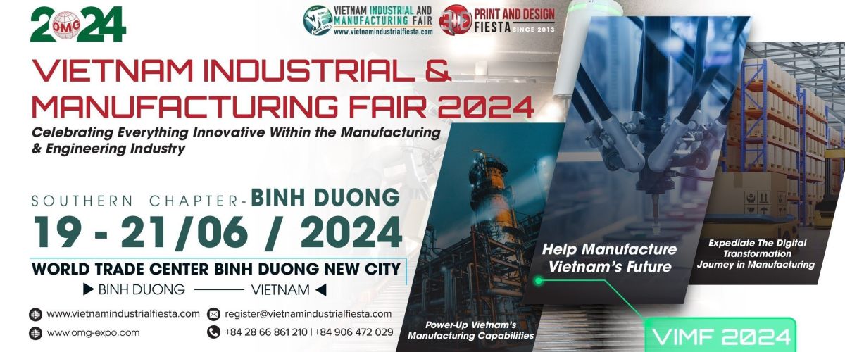 VIMF 2024 The Industry’s Biggest  Manufacturing Show In Vietnam