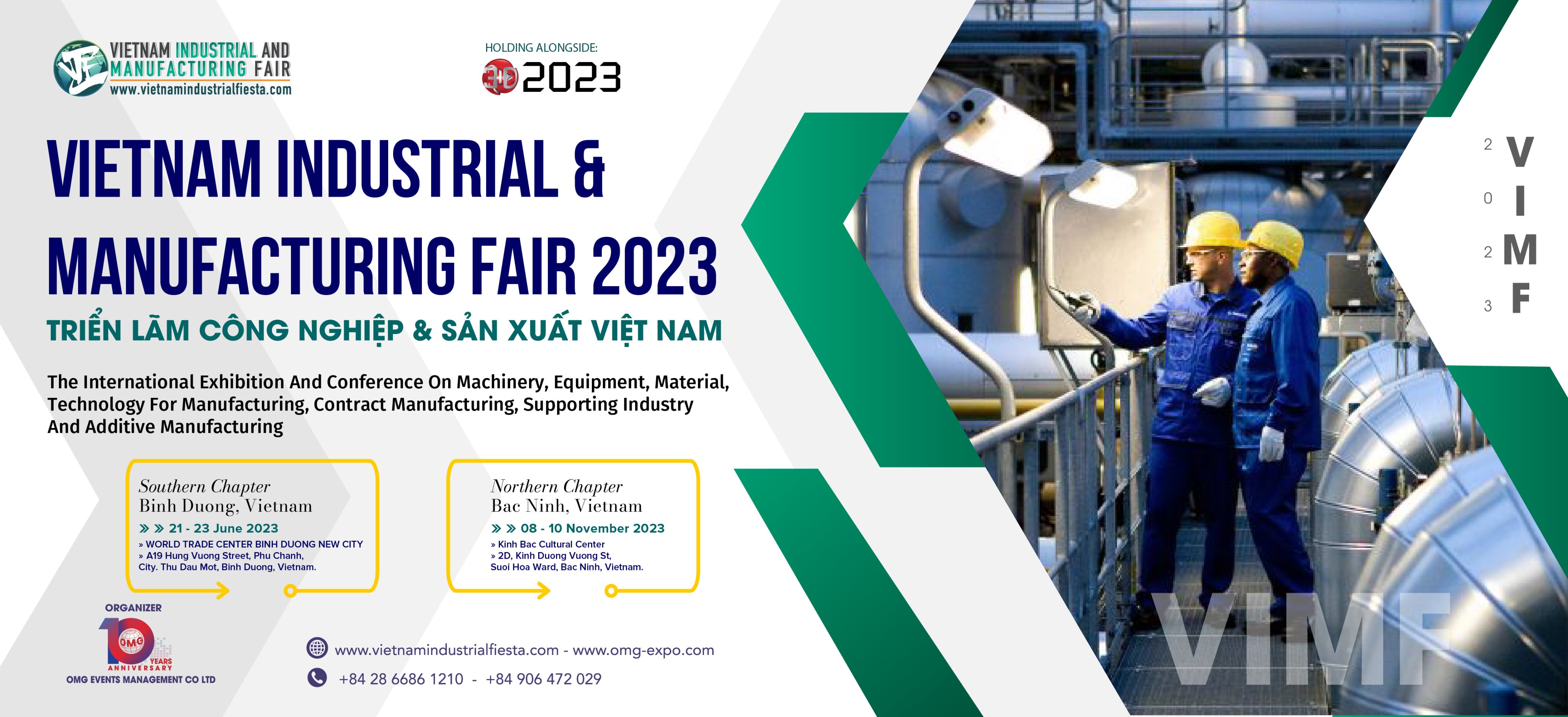 VIMF - VIETNAM INDUSTRIAL & MANUFACTURING FAIR 2023 BINH DUONG